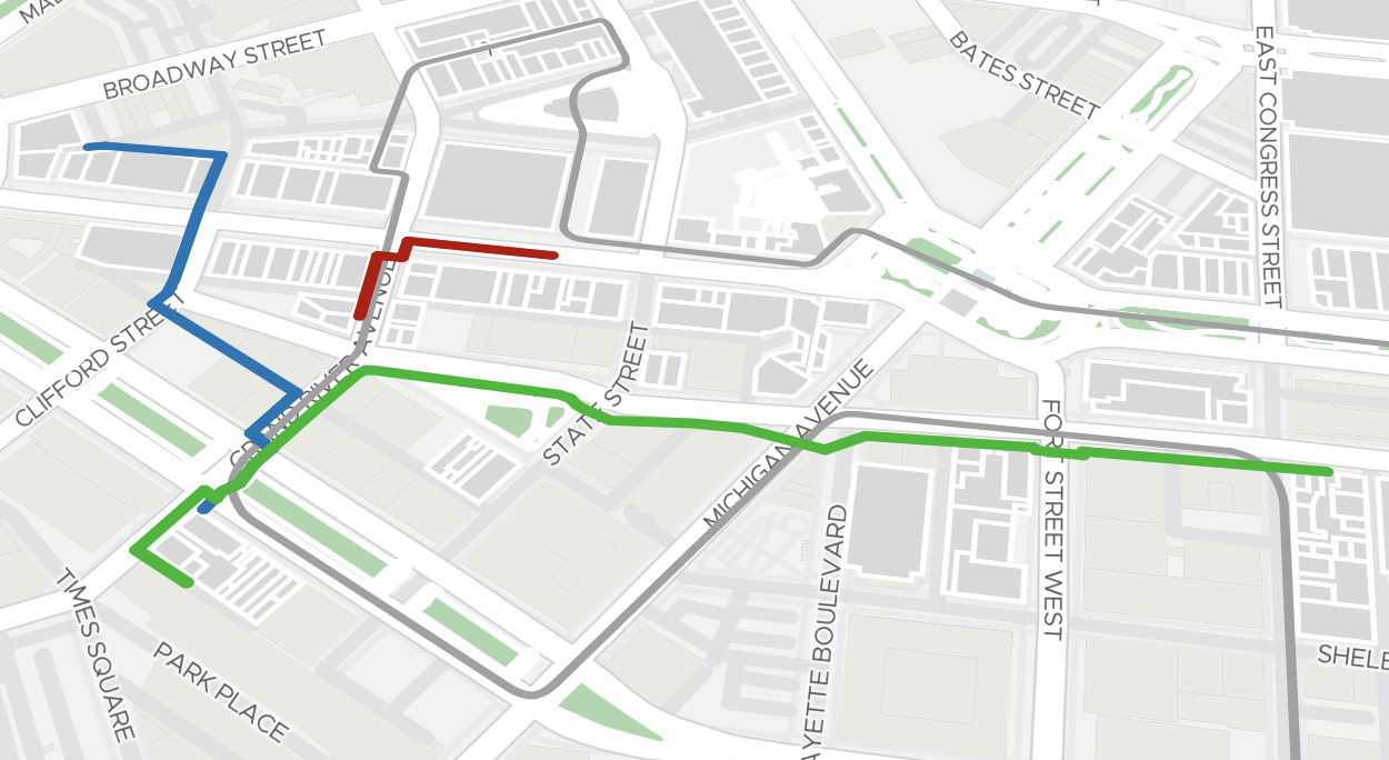 Multi-Route example